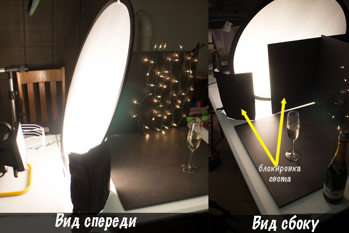 Фотографируем предметы с боке